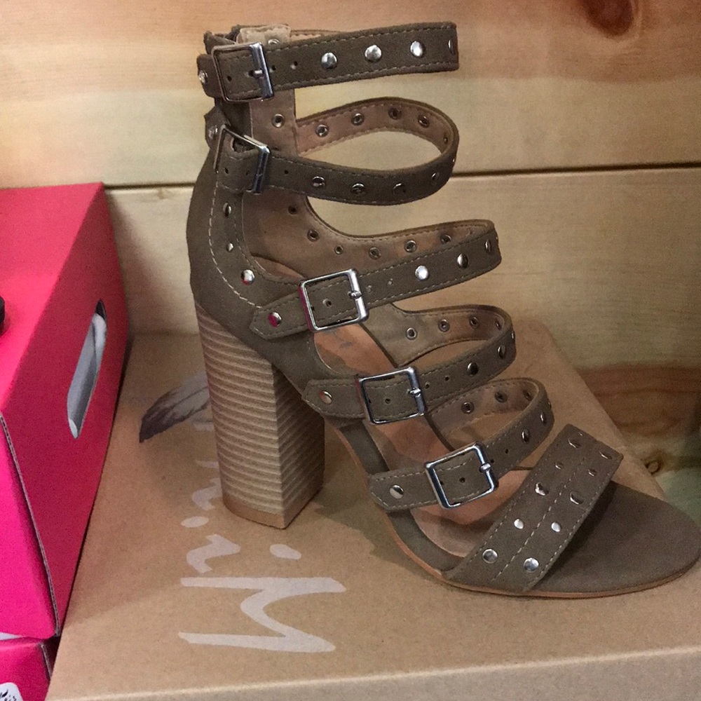 Strapped Heels